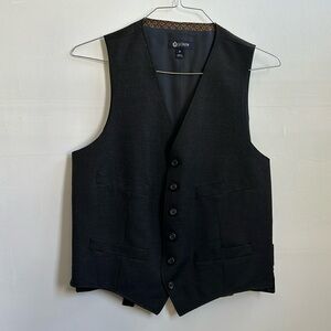 J. Crew charcoal Suit Vest men’s small